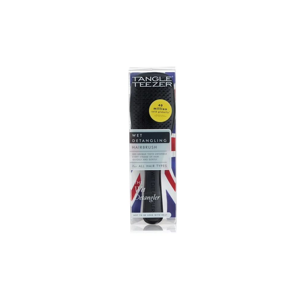 Tangle Teezer The Wet Detangler Black Hair Brush 1 picie