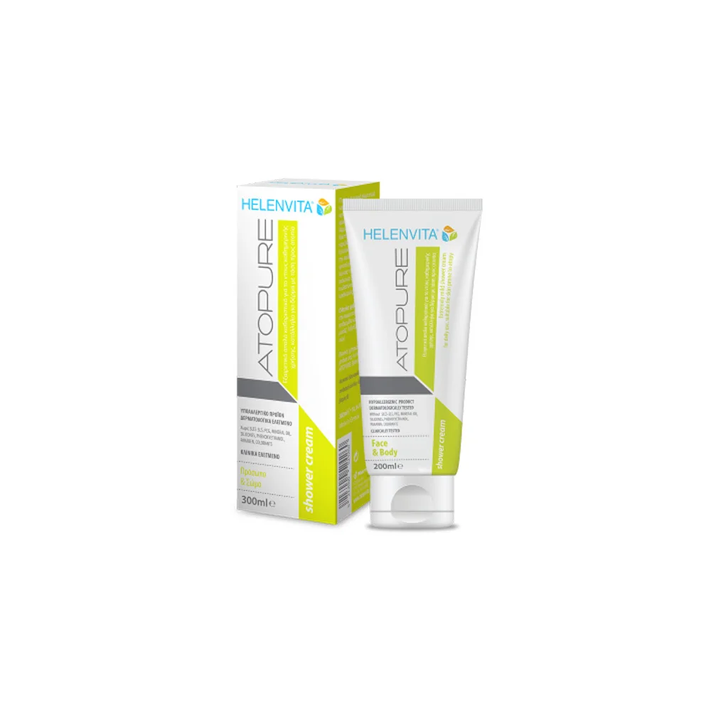 Helenvita Atopure Shower Cream For Face & Body 200ml
