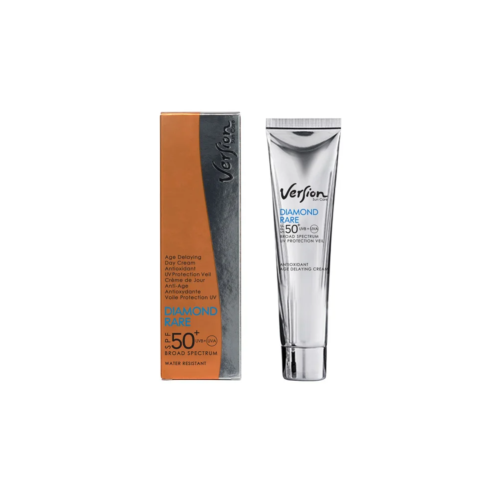 Version Diamond Rare SPF50+ Αντιηλιακή Αντιγηραντική Κρέμα Προσώπου Για Κανονικό/Ξηρό Δέρμα 60ml