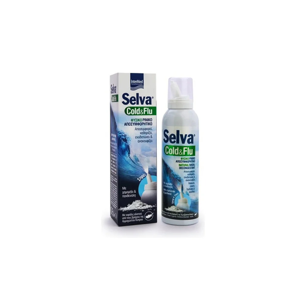 Intermed Selva Cold & Flu Hypertonic Nasal Solution 150ml