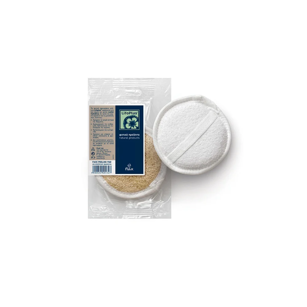 LifoPlus Face Peeling Loofash Pad 1 picie