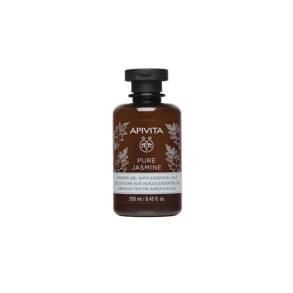 Apivita Pure Jasmine Shower Gel With Essential Oils 250ml