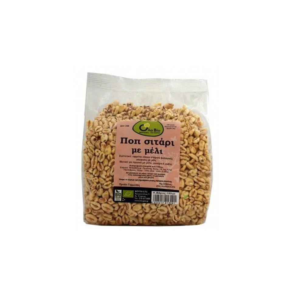 Όλα Bio Wheat With Honey 150gr