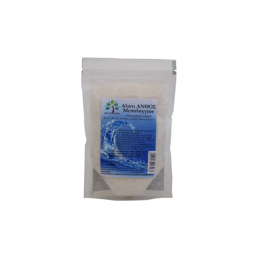 Όλα Bio Αλάτι Μεσολογγίου Ανθός 250gr