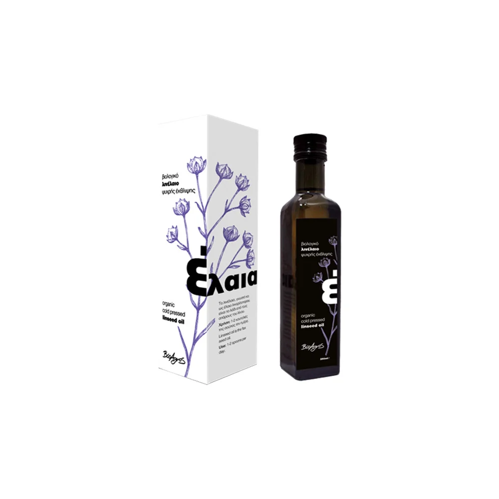 Βιοαγρός Organic Linseed Oil 250ml