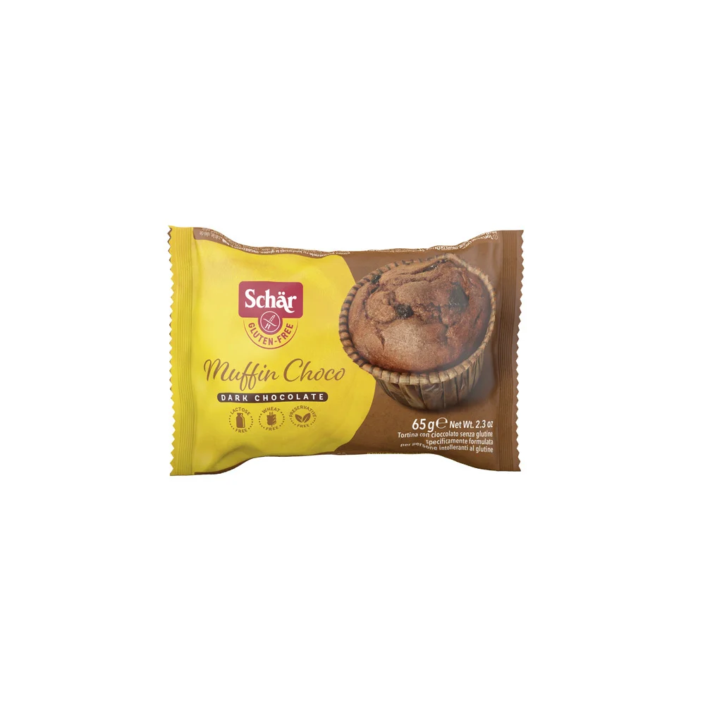 Dr Schar Ατομικό Μάφιν Σοκολάτας Χωρίς Γλουτένη 65gr