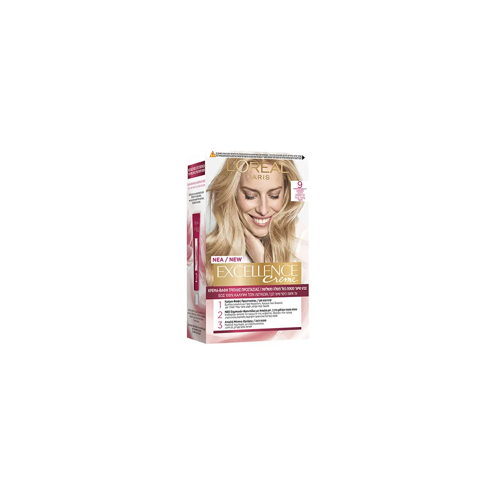 L'Oreal Paris Excellence Creme No.9 Blonde Very Open 48ml