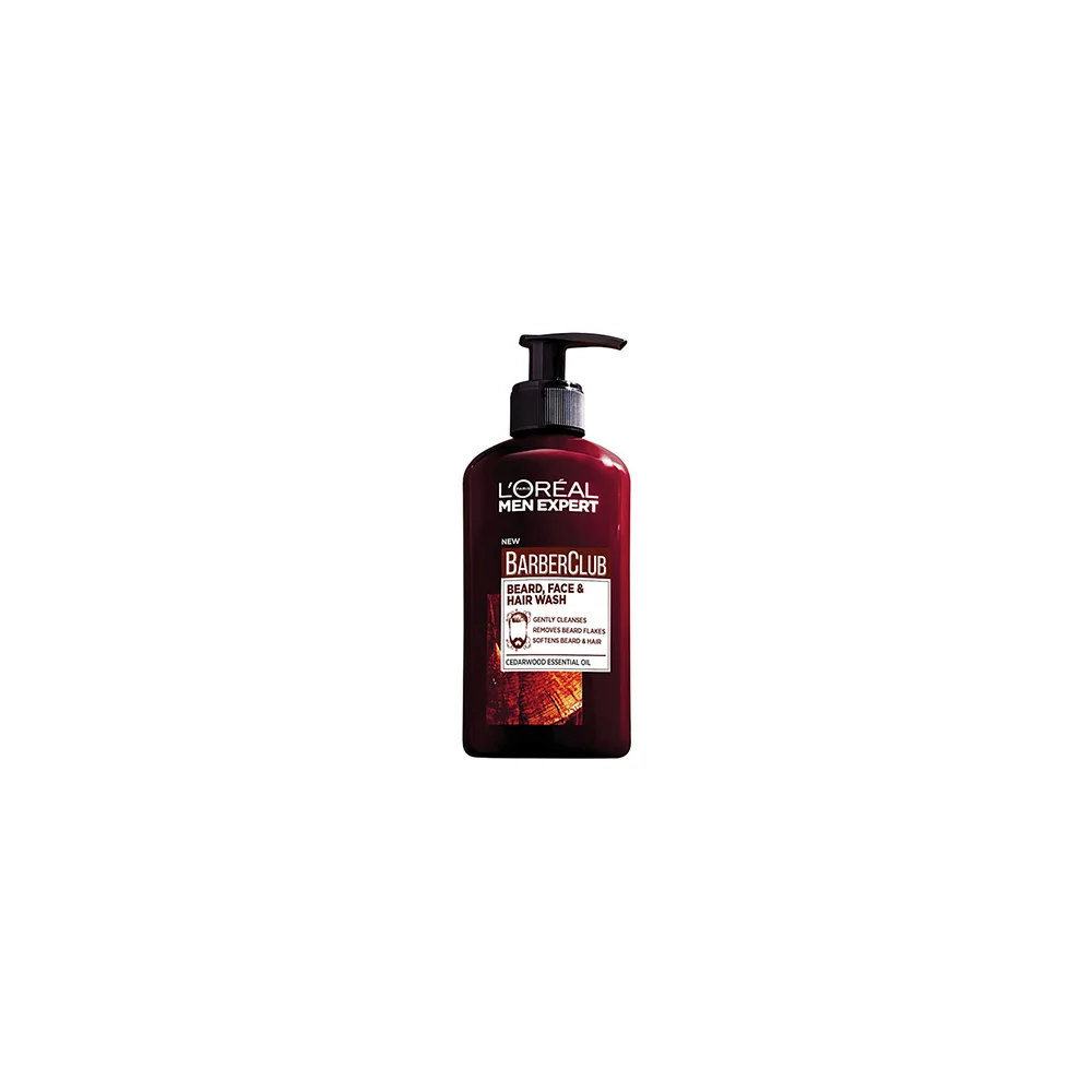 L'Oreal Paris Men Expert Barber Club Beard Face & Hair Wash 200ml