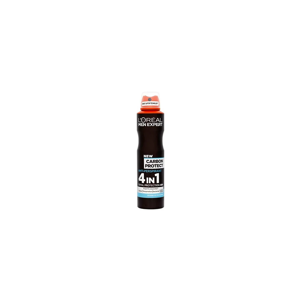 L'Oreal Paris Carbon Protect Spray 48 hour Total Protection Against Sweat 150ml