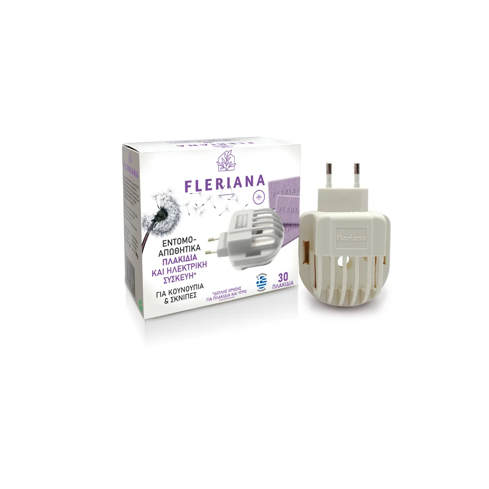 Power Health Fleriana Insect Repellent Tiles & Electrical Appliance For Mosquitoes & Gnats 30 Tiles