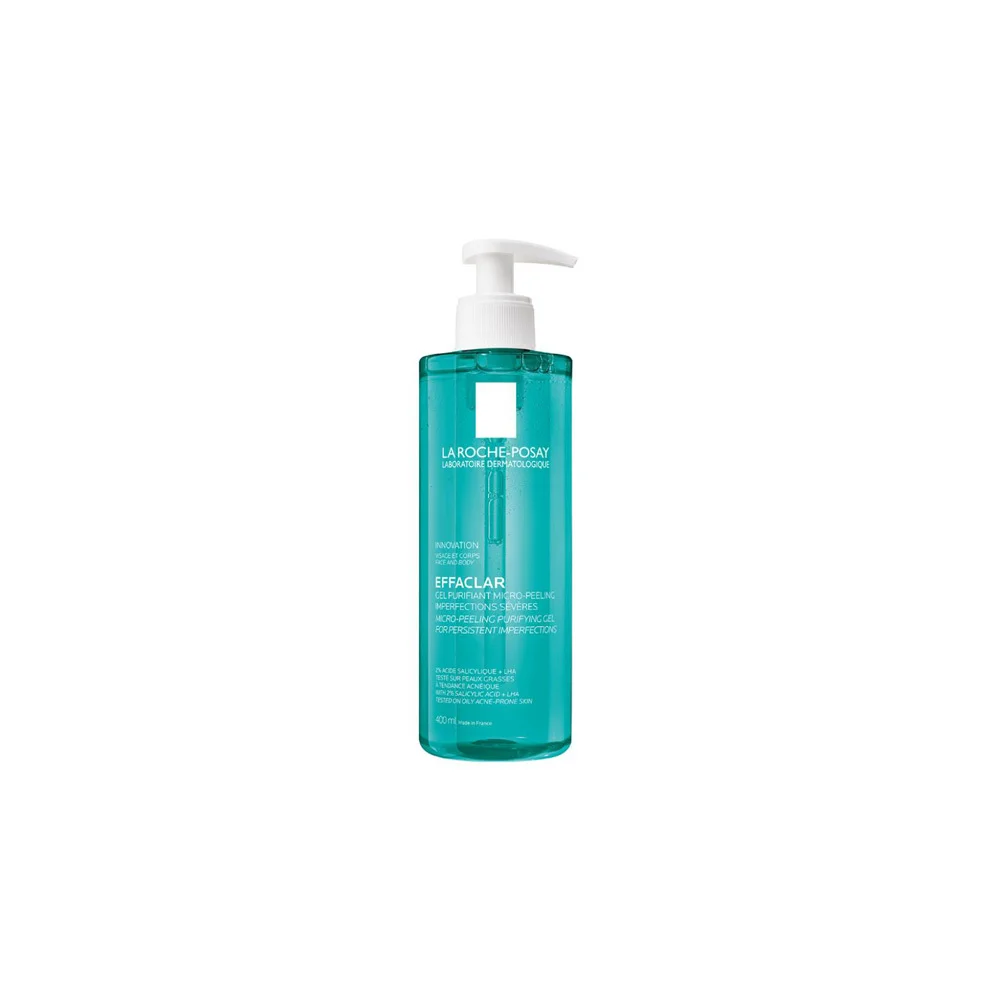 La Roche Posay Effaclar Micro Peeling Purifying Gel Αφρώδες Gel Καθαρισμού Ενάντια Σε Έντονα Σημάδια Για Πρόσωπο & Σώμα 400ml