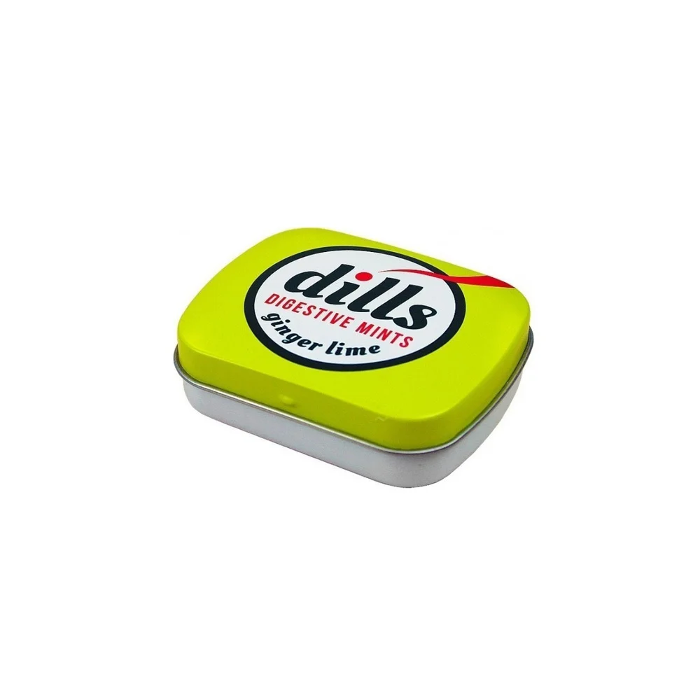 Dills Digestive Mints Ginger & Lime Παστίλιες Για Τη Χώνεψη Και Την Κακοσμία 15gr