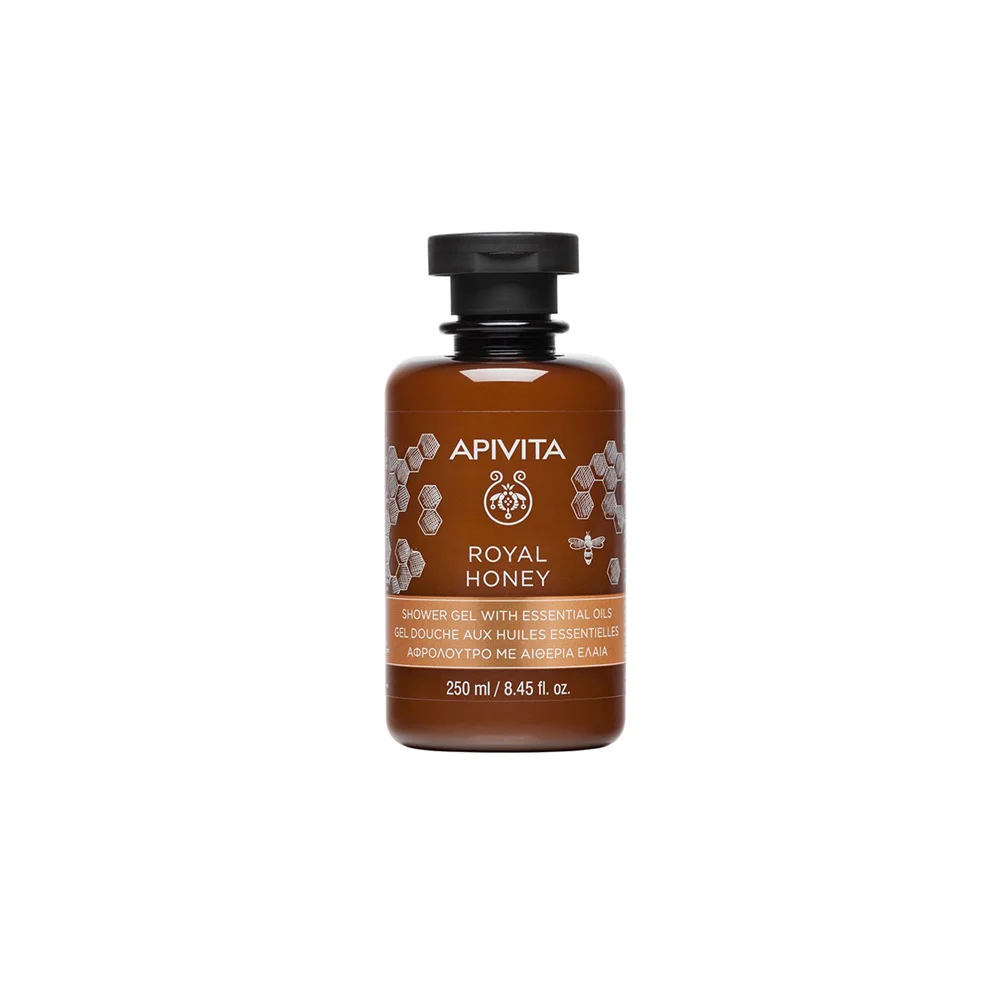 Apivita Royal Honey Shower Gel With Essential Oils 250ml