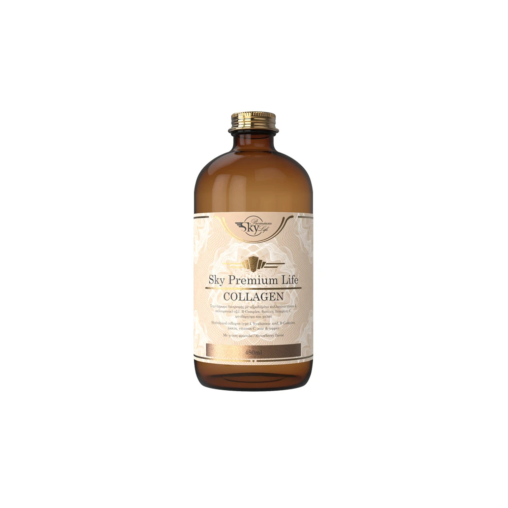 Sky Premium Life Collagen Strawberry Flavor 480ml