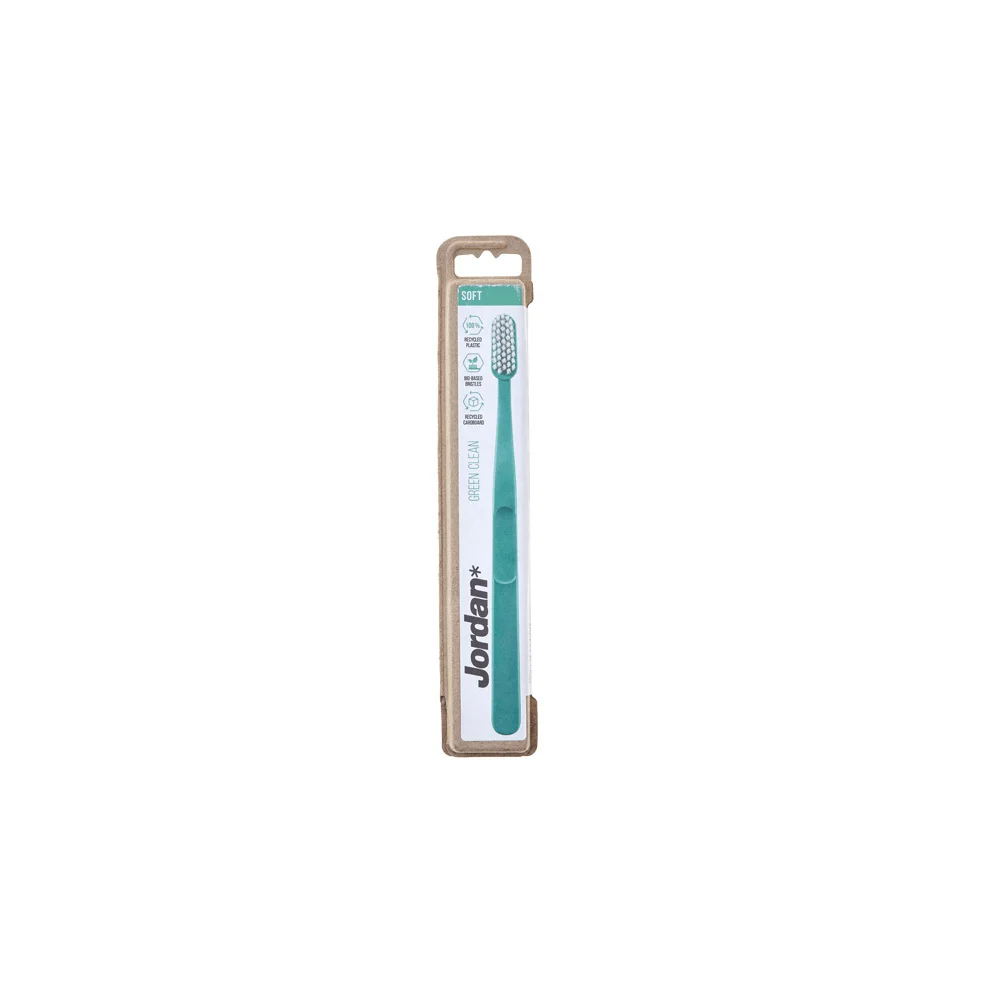 Jordan Toothbrush Green Clean Soft 1 piece