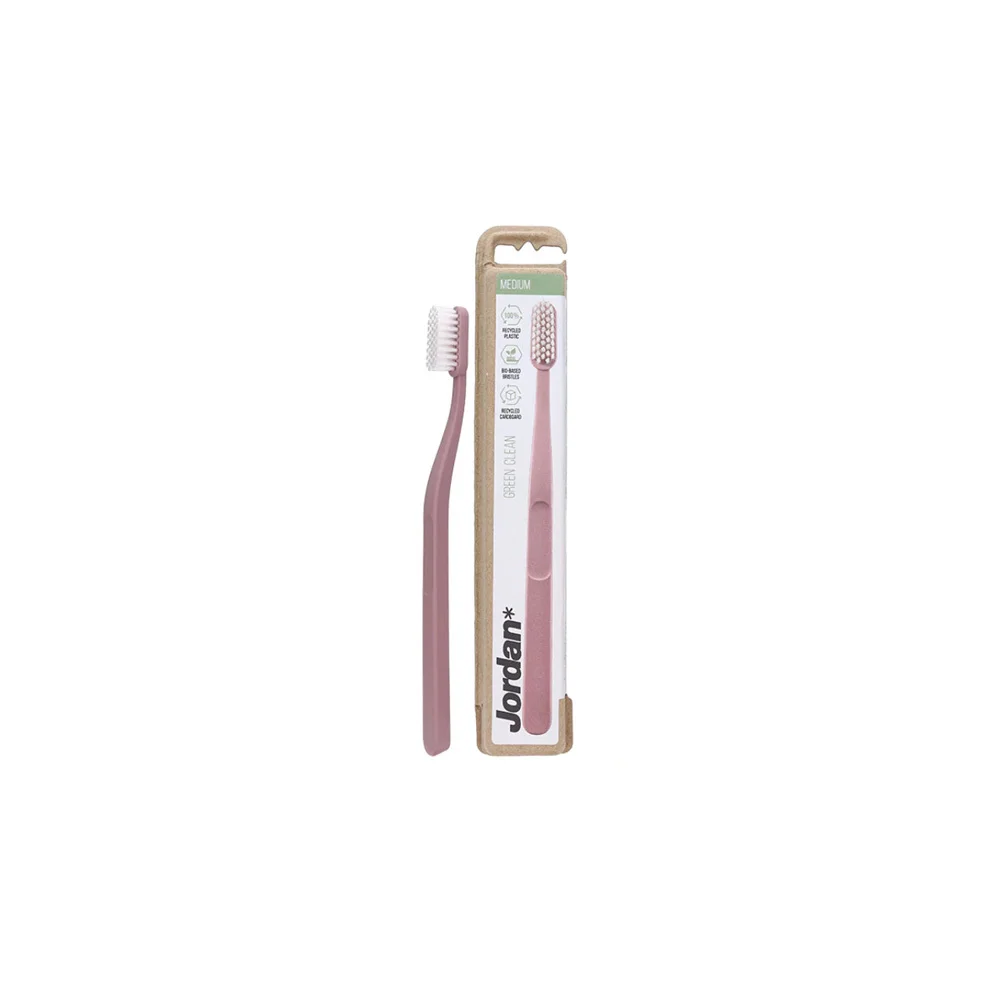 Jordan Green Clean Medium Toothbrush 1 pc
