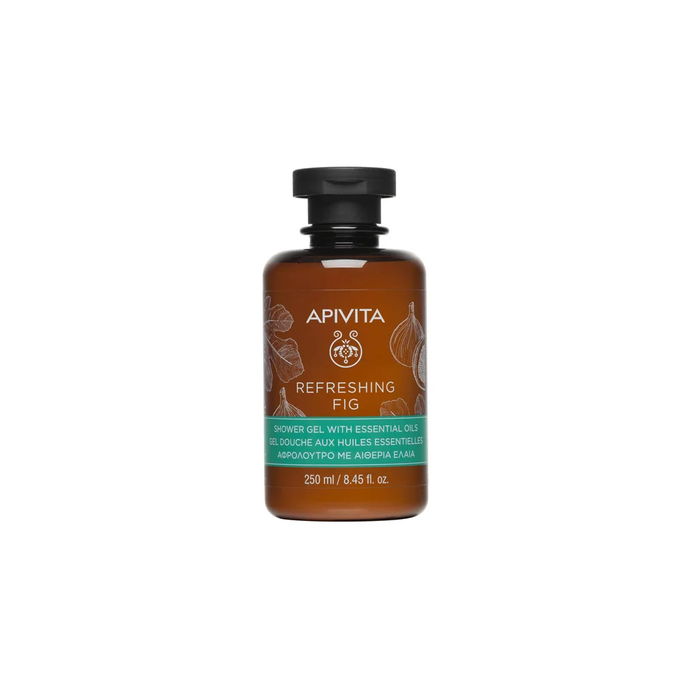 Apivita Refreshing Fig Shower Gel With Essential Oils 250ml