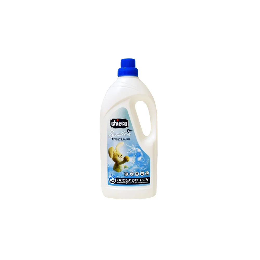 Chicco Sensitive Liquid Concentrated Baby Washing Detergent 0m+ 1.5Lt