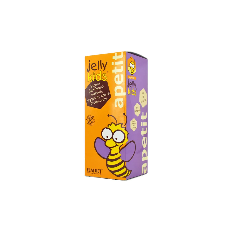 Eladiet Jelly Kids Apetit Nutritional Supplement With Royal Jelly And Gluten Free Vitamins 150ml