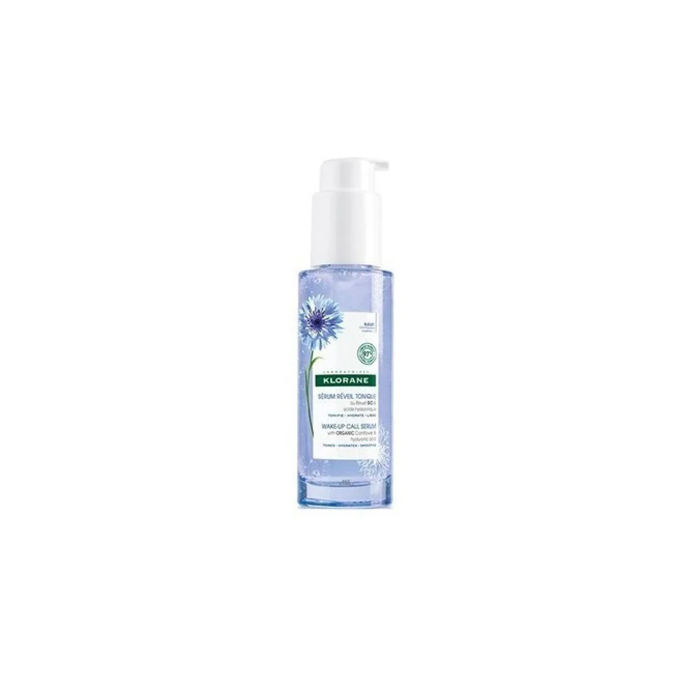 Klorane Serum Reveil Tonique Ορός προσώπου με Kυάνη Kενταύρια & Yαλουρονικό οξύ Για Ενυδάτωση 50ml