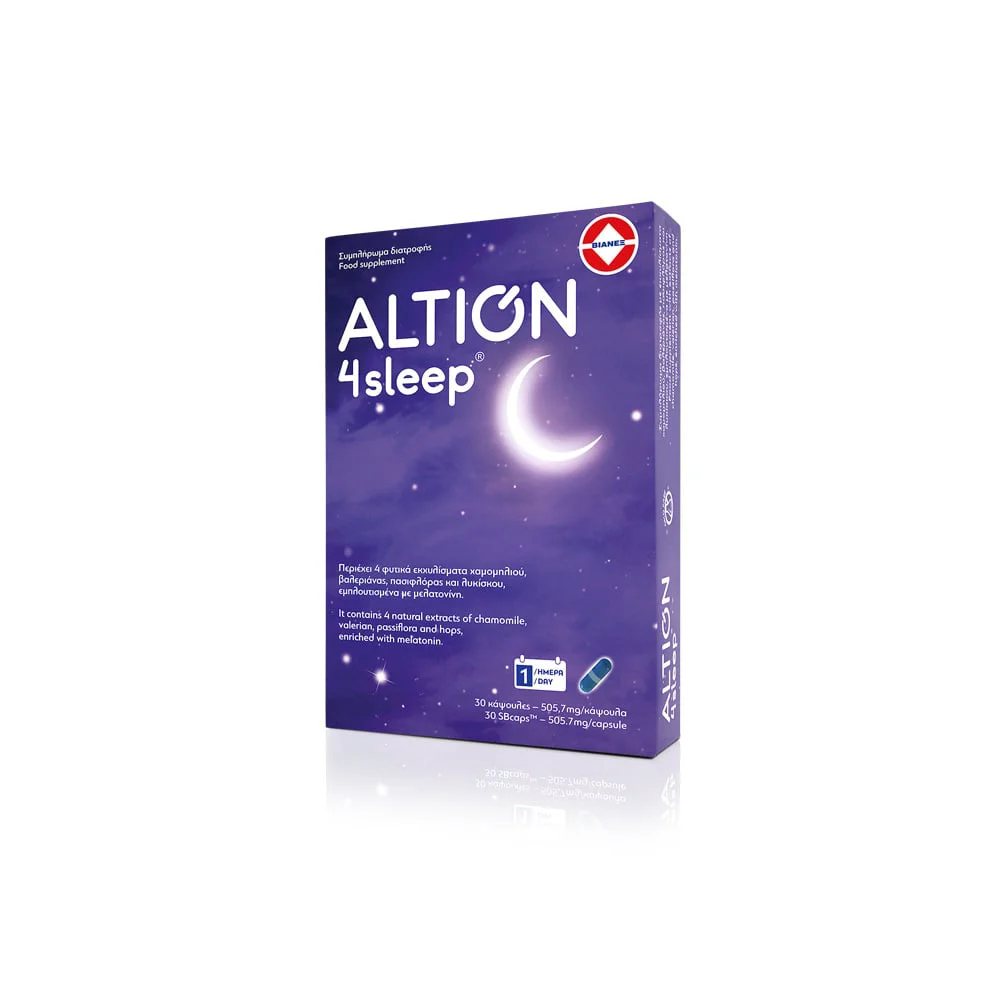 Altion 4 Sleep Helps Improve Sleep Quality 30 caps
