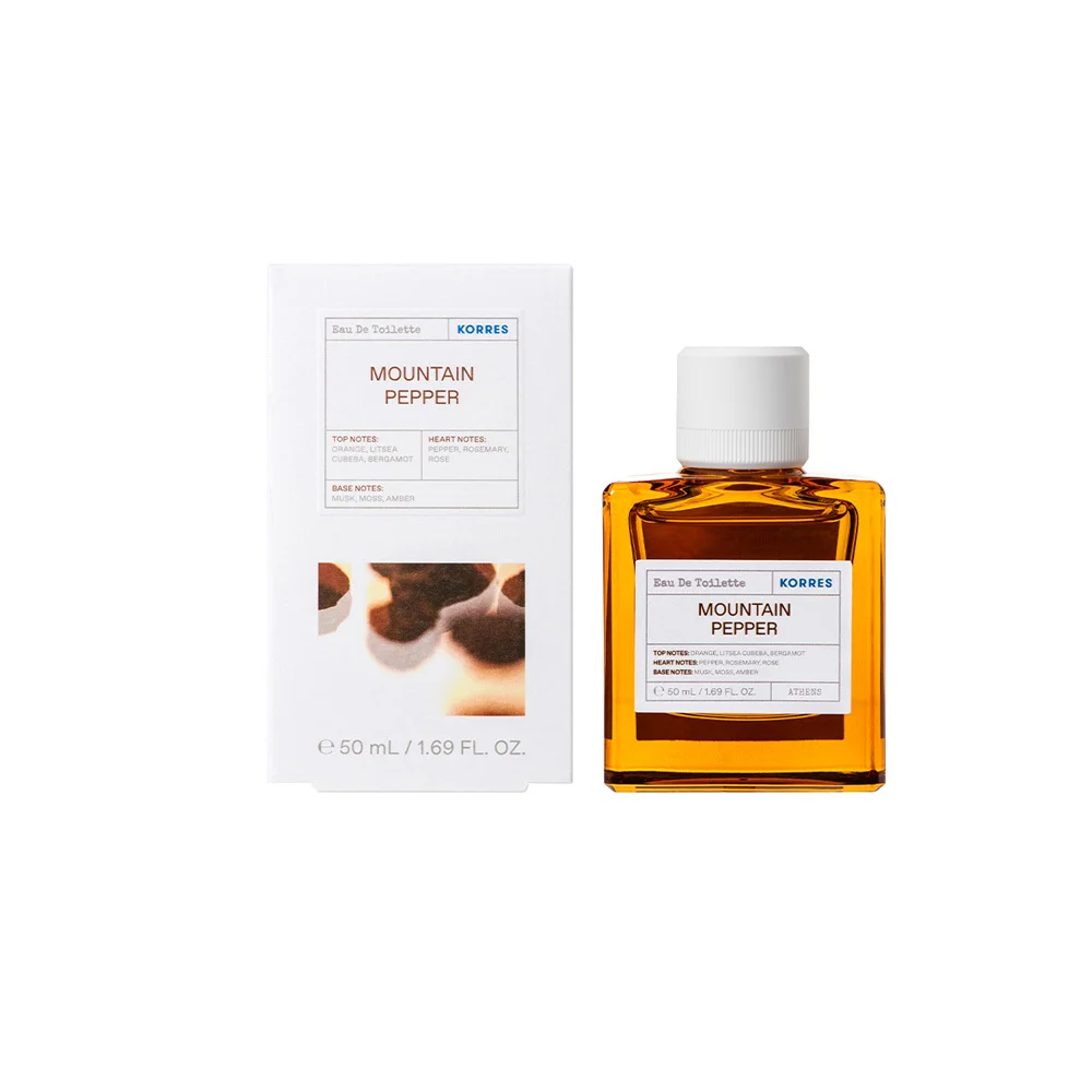 Korres Mountain Pepper Eau De Toilette 50ml