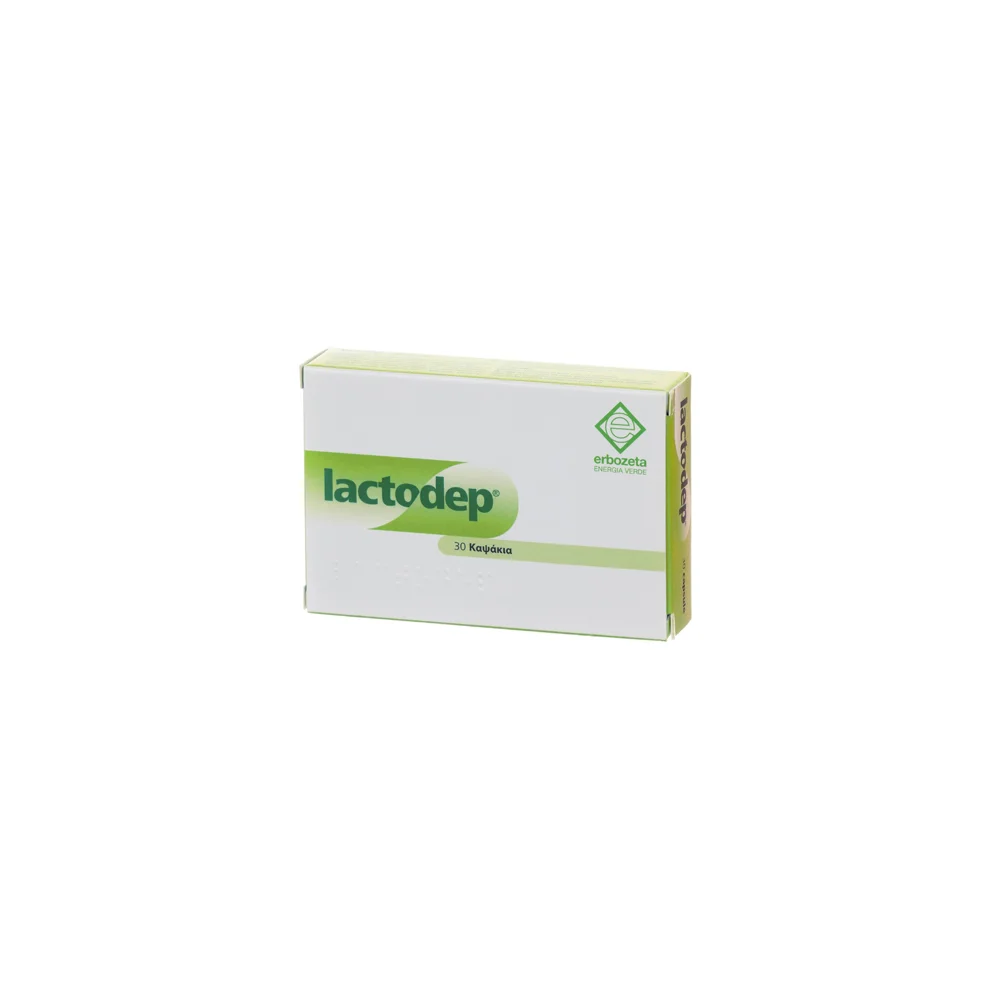 Erbozeta Lactodep Nutritional Supplement For The Digestive System 30 capsules
