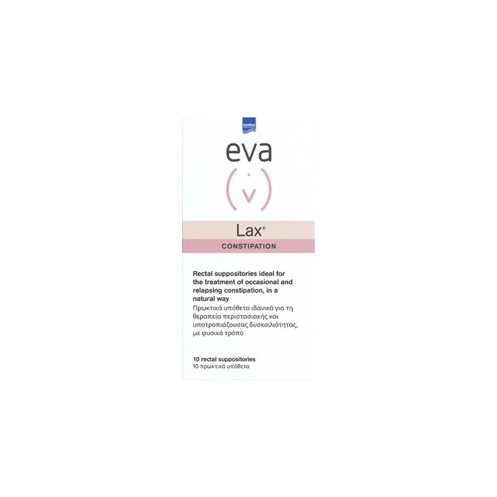 Intermed Eva Intima Lax Contispation Rectal Suppositories 10 suppositories
