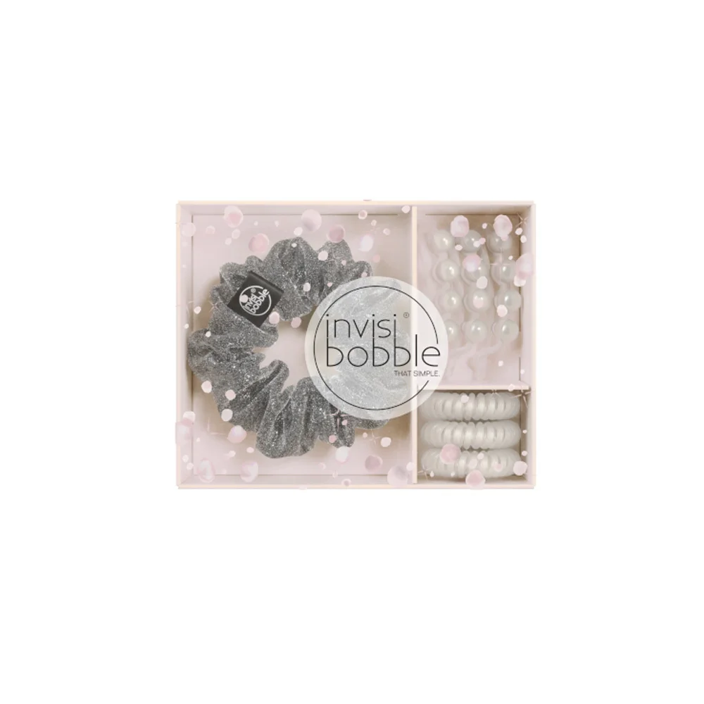 Invisibobble Promo You Dazzle Me Sparks Flying Trio Sprunchie 1 piece & Waver 3 pieces & Original 3 pieces