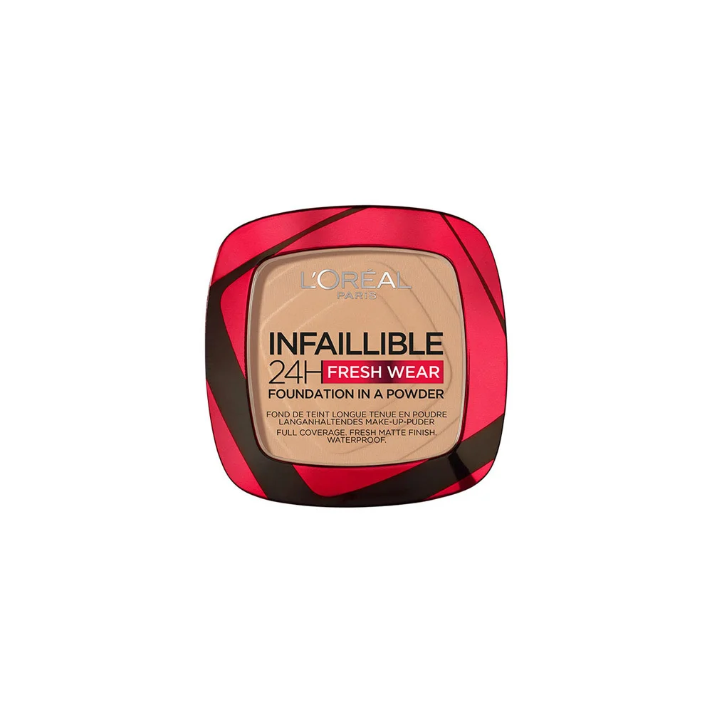 L'Oreal Paris Infaillible 24H Fresh Wear Makeup In Powder Form 140 Gold Beige 9gr