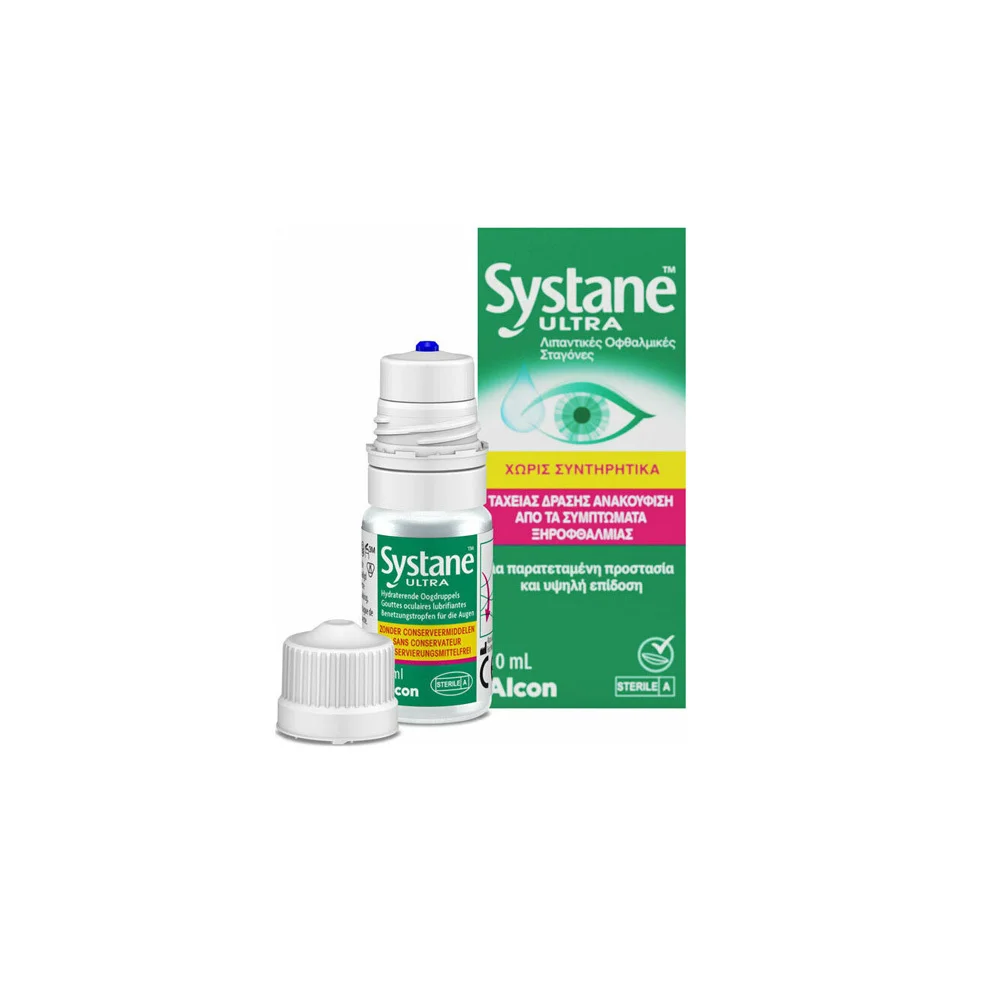 Alcon Systane Ultra Preservative Free Eye Drops 10ml