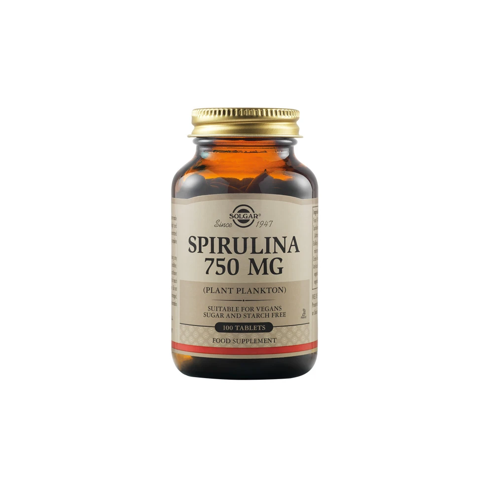 Solgar Spirulina 750mg 80 tabs