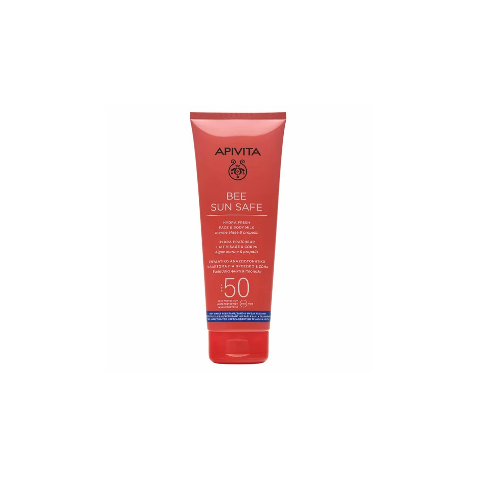 Apivita Bee Sun Safe Hydra Fresh Face & Body Milk SPF50 200ml