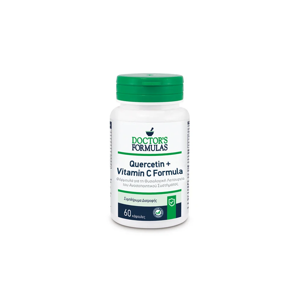 Doctor's Formulas Quercetin & Vitamin C Formula Συμπλήρωμα Διατροφής Με Βιταμίνη C & Κερσετίνη 60 κάψουλες