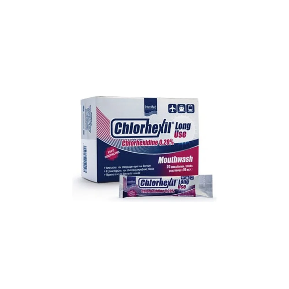 Intermed Chlorhexil 0.20% Long Use Mouthwash 20x10ml