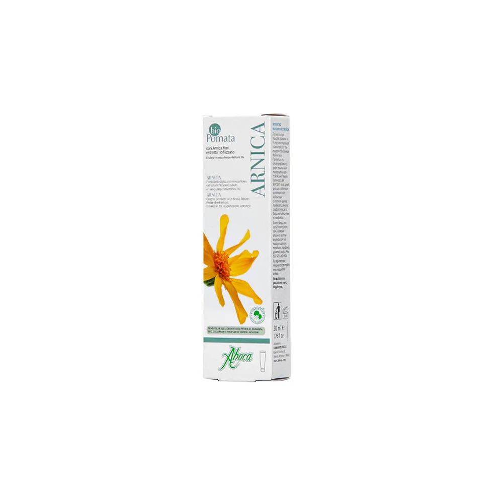 Aboca Arnica Pomata Βιολογική Κρέμα Άρνικας Για Μυΐκούς Πόνους & Μώλωπες 50ml