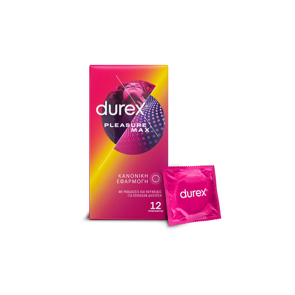 Durex Pleasure Max Condoms 12 pieces