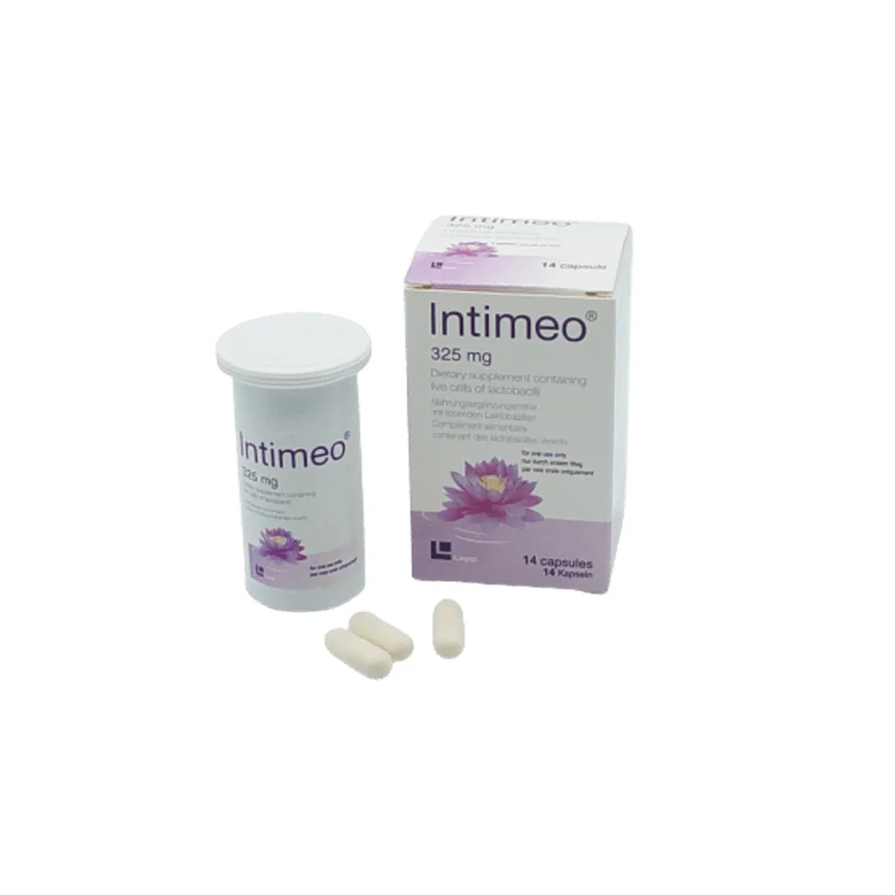 Frezyderm Intimeo 325mg Dietary Supplement With Live Lactobacillus Stems 14 caps