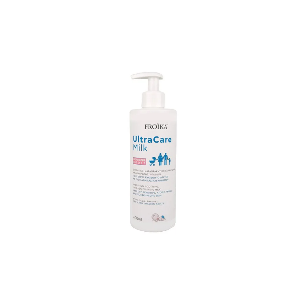 Froika Ultracare Milk Moisturizing Soothing Emulsion For Very Dry Sensitive Skin With Tendency to Atopy & Itching 400ml