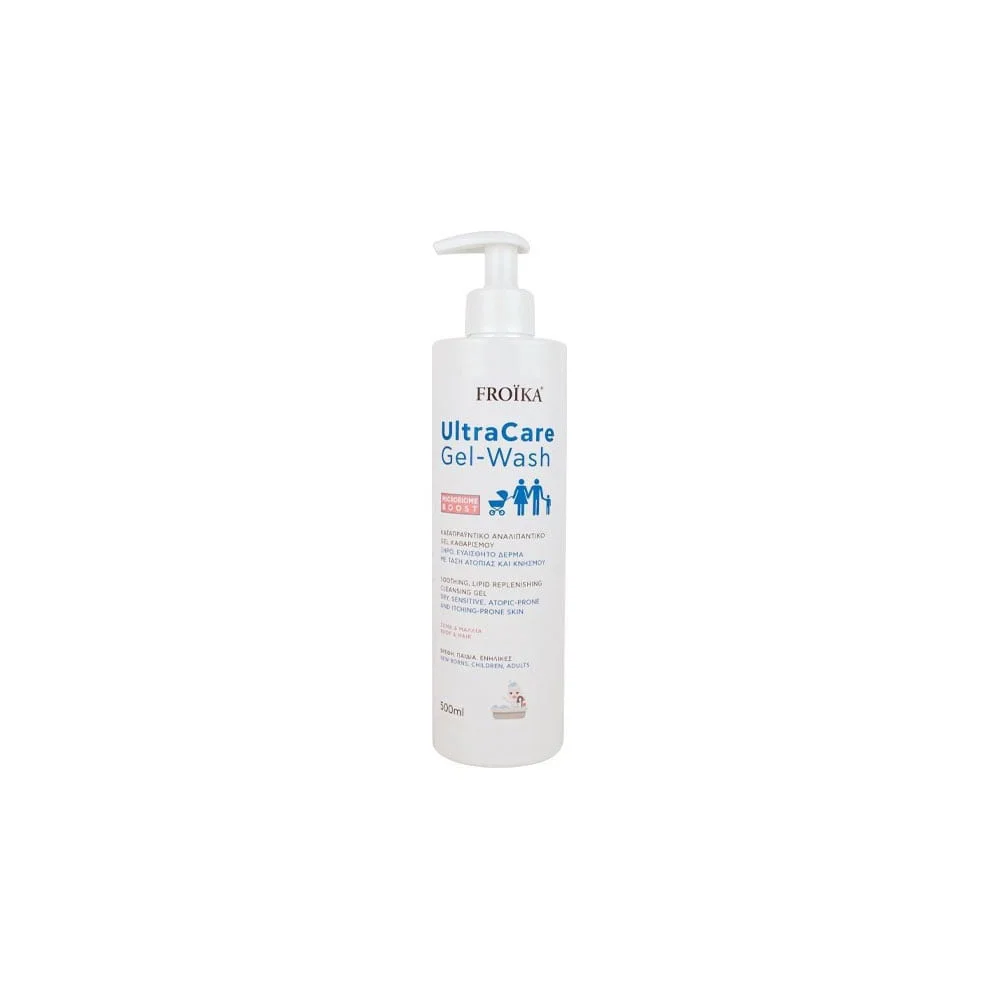 Froika Ultracare Gel Wash Soothing Body & Hair Cleansing Gel 500ml