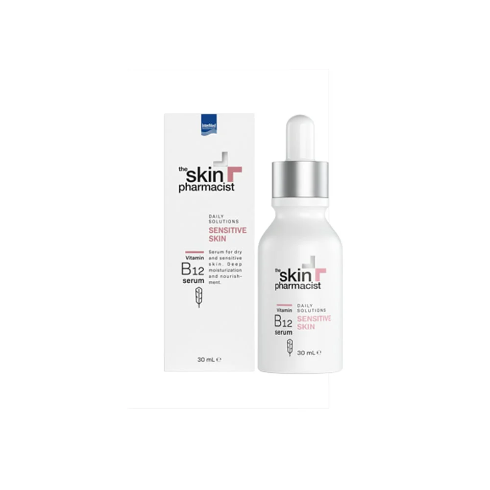 The Skin Pharmacist Sensitive Skin Vitamin B12 Serum Moisturizing Face Serum For Sensitive Skin 30ml