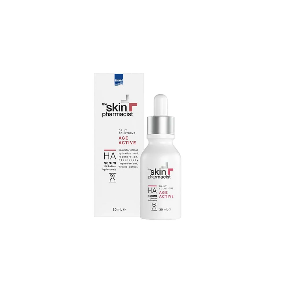 The Skin Pharmacist Age Active HA Serum Intensive Hydration & Regeneration Serum 30ml