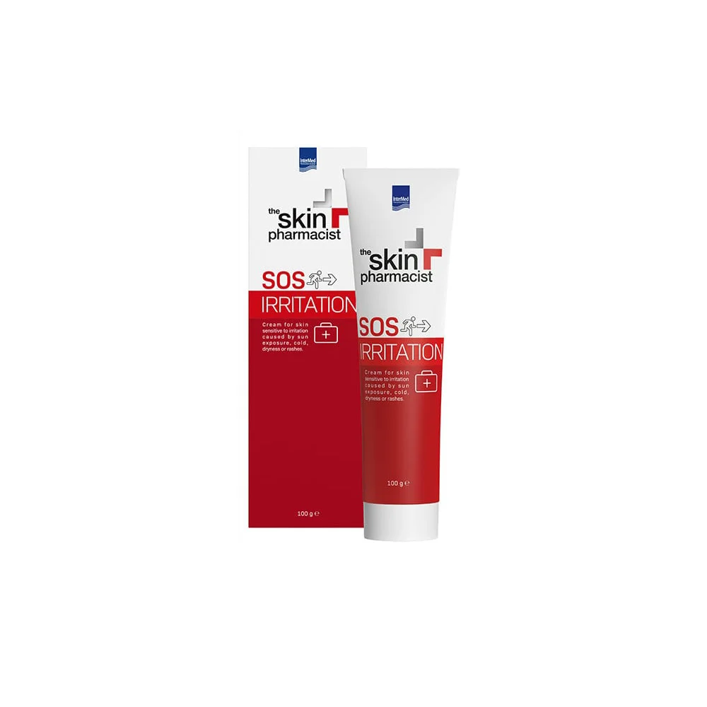 The Skin Pharmacist SOS Irritation Soothing Cream For Sensitive Skin 100gr