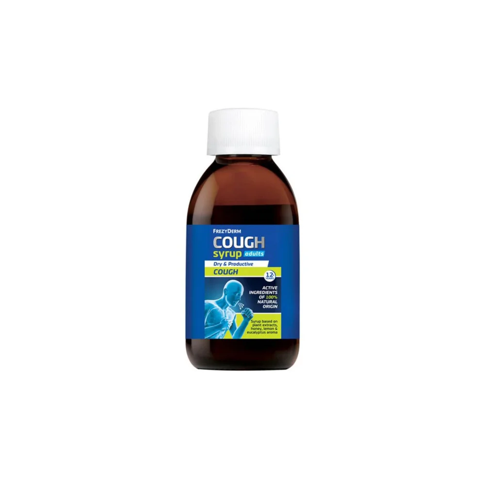 Frezyderm Cough Syrup Adults With Lemon Eucalyptus & Honey 182gr