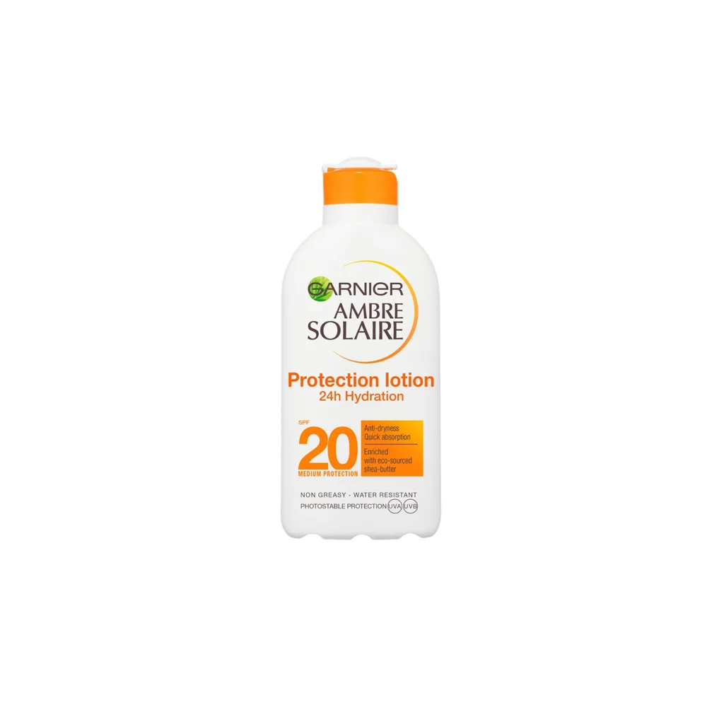 Garnier Ambre Solaire SPF20 Γαλάκτωμα Αντηλιακής Προστασίας Σώματος 200ml