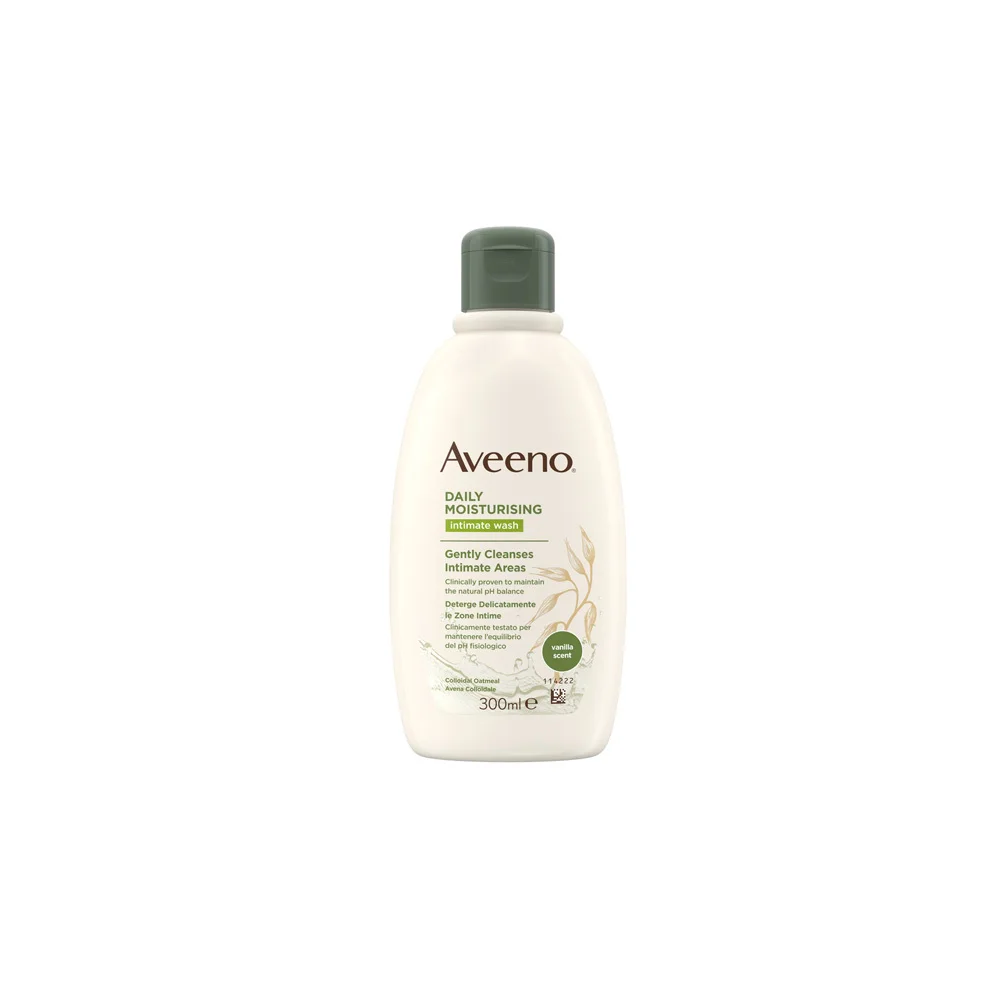 Aveeno Daily Moisturising Intimate Wash Ενυδατικό Υγρό Καθαρισμού Για Την Ευαίσθητη Περιοχή 300ml