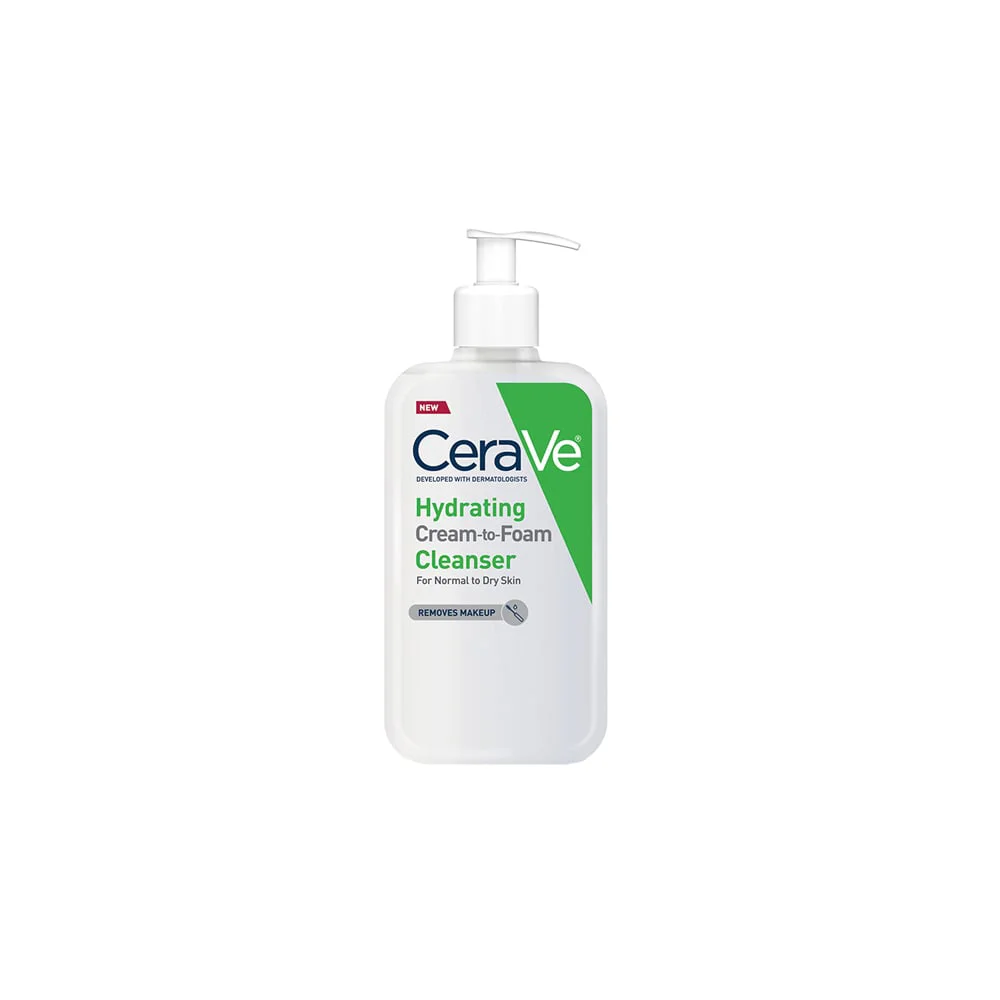 CeraVe Hydrating Cream To Foam Cleanser For Normal To Dry Skin 236ml