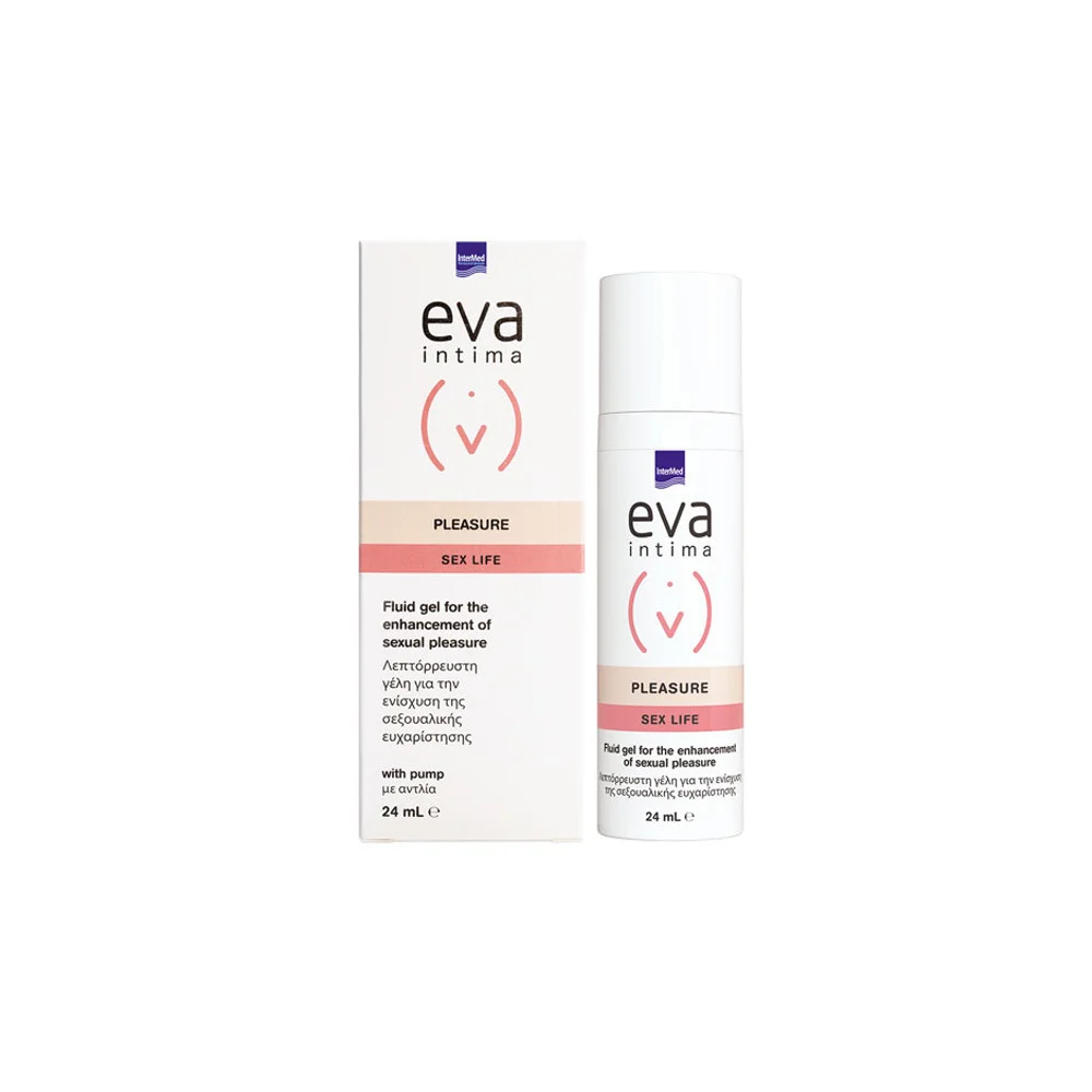 InterMed Eva Intima Pleasure Λεπτόρρευστη Γέλη Για Ενίσχυση Της Σεξουαλικής Ευχαρίστησης 24ml