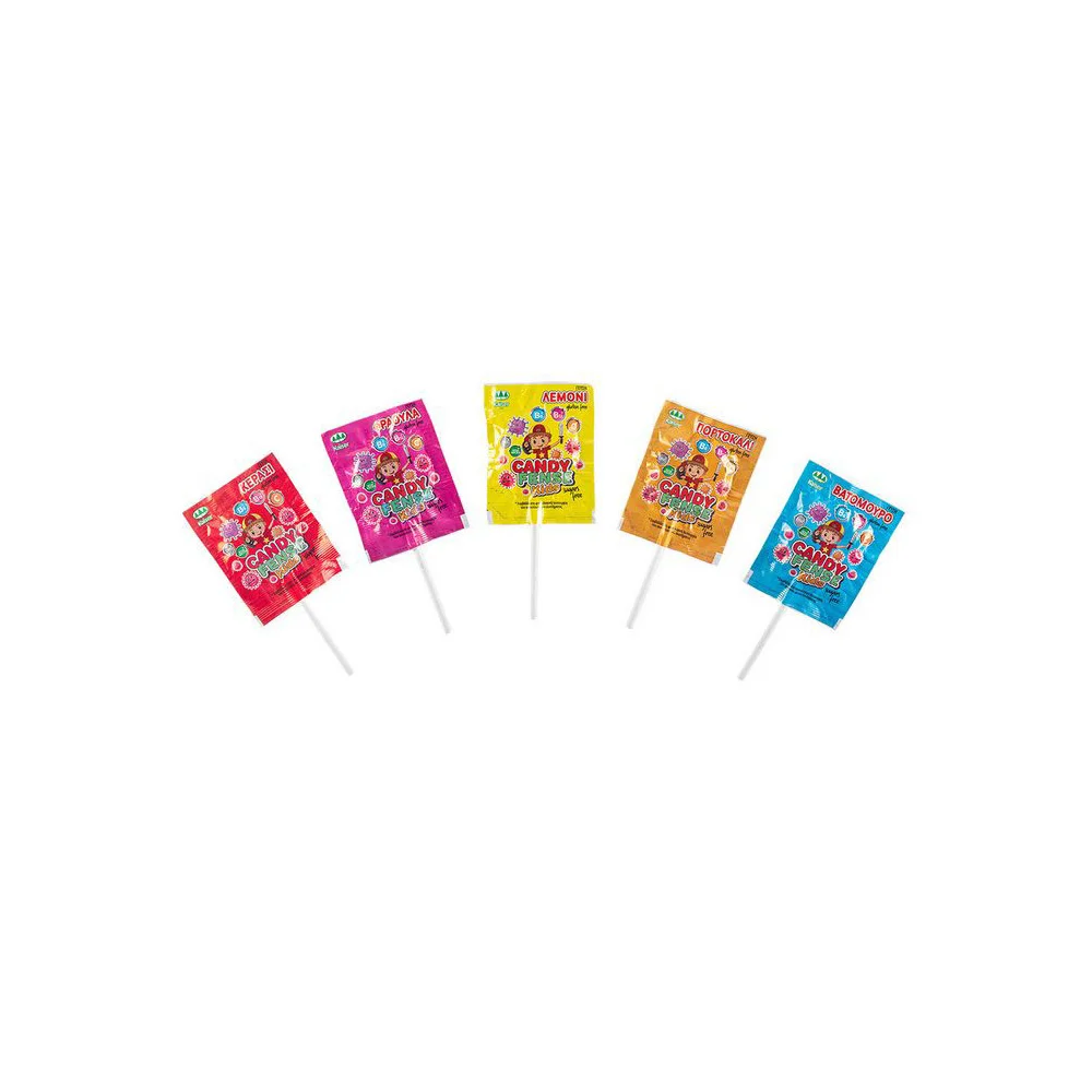 Kaiser Candyfense Lollipops Multivitamin Without Sugar In 5 Flavors 1 piece
