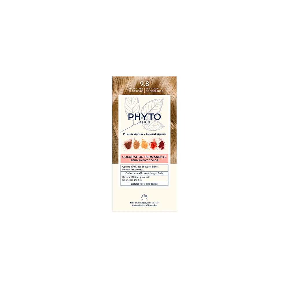 Phyto PhytoColor No9.8 Very Light Beige Blonde 1 piece